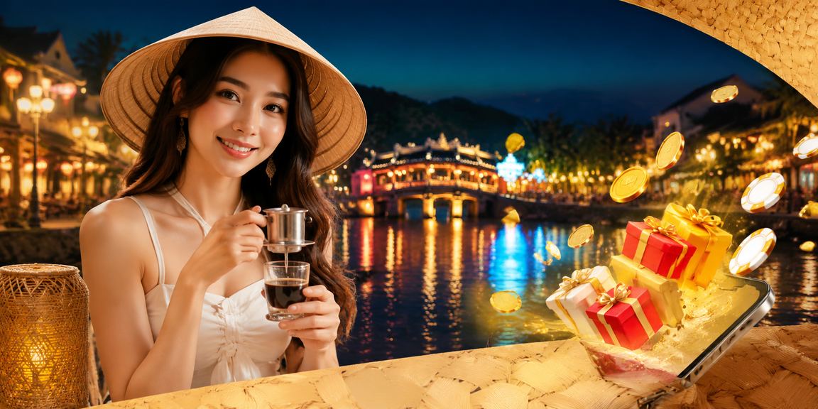 Hình ảnh biểu tượng bảo vệ trẻ em tại Huế với nón lá truyền thống