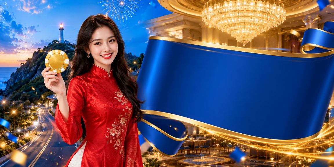 Không gian casino sang trọng tại Vũng Tàu – người chơi mặc áo dài theo dõi bàn cược High Roller
